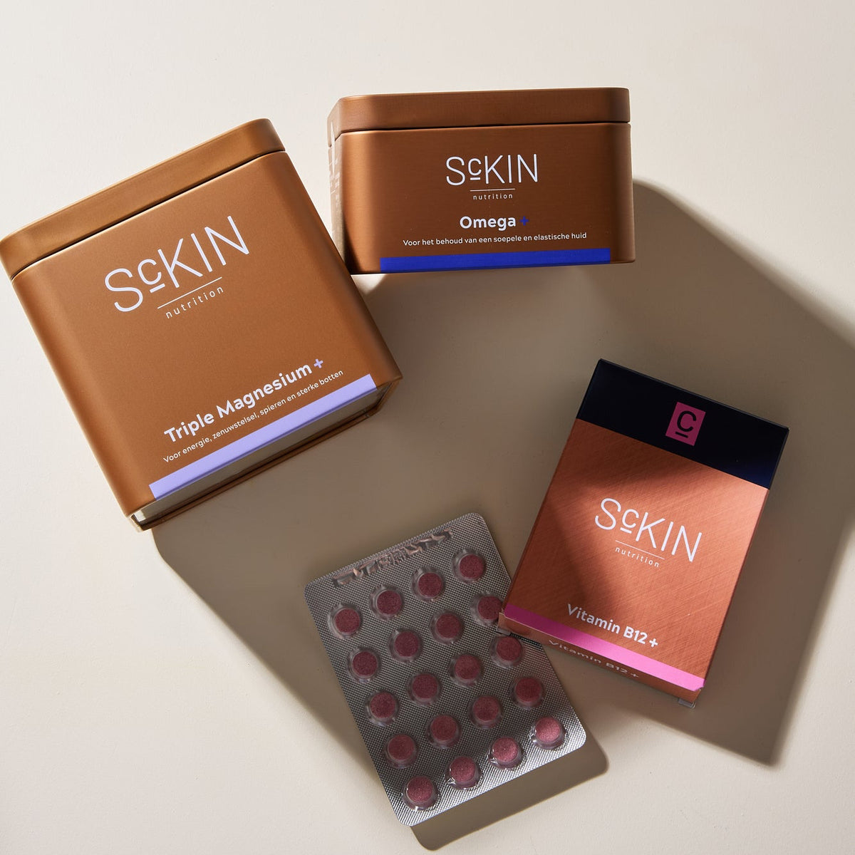 Magnesium, vitamine B12, Omega visolie