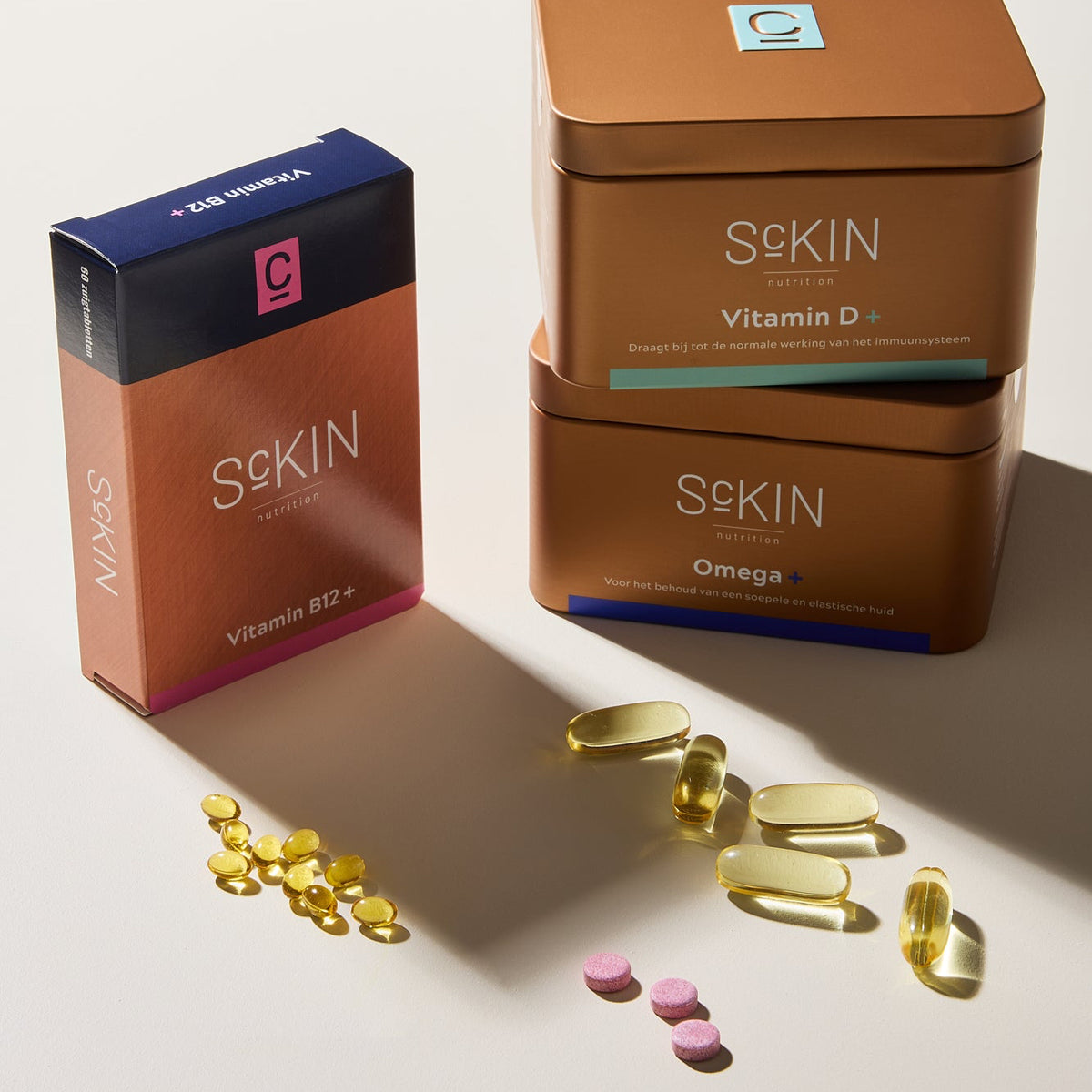 Vitamine B12, omega3, vitamine D