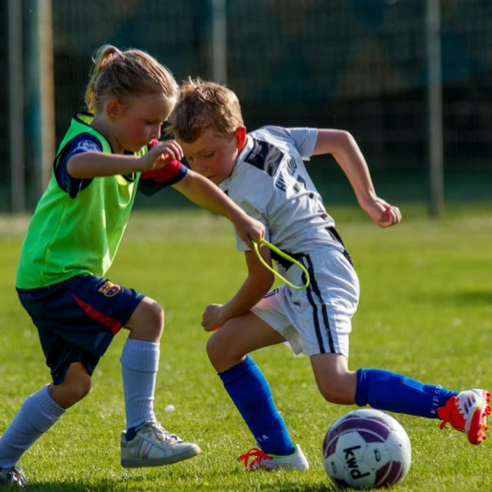 sportende kinderen